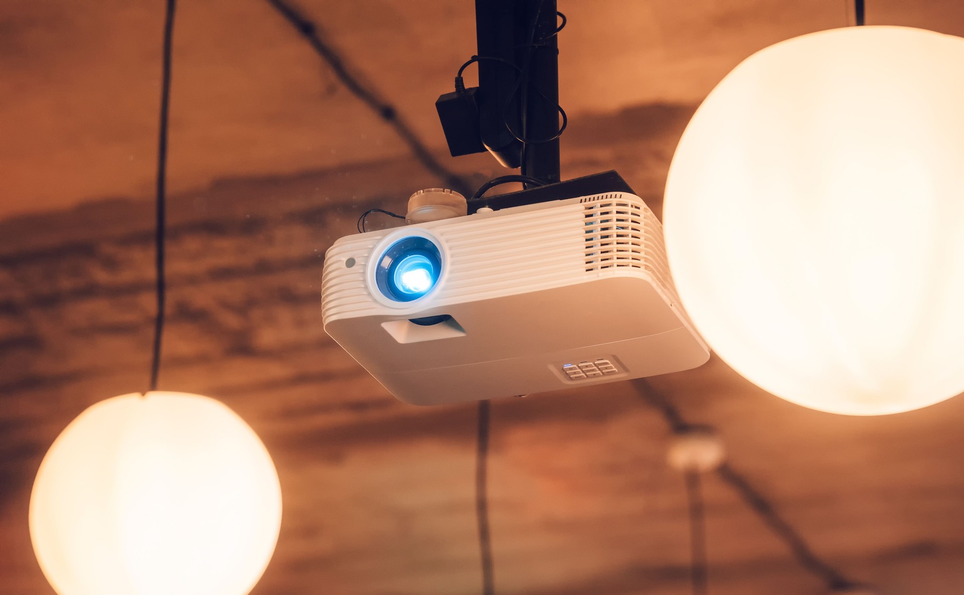 Film Video projector for work presentation or home cinema entertainment